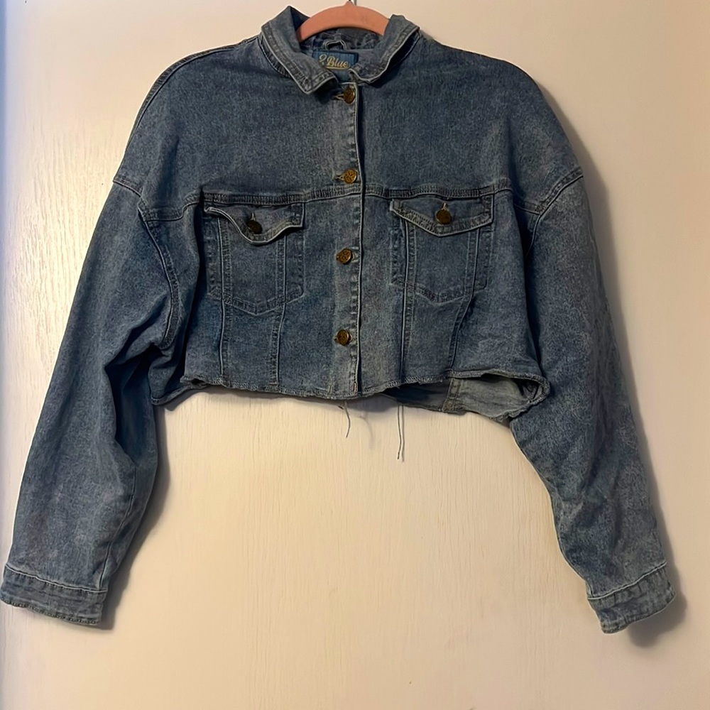 Cropped Denim Jacket. Size XL. Windsor Store. Women’s.
